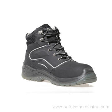 Suede Leather Safety Shoes Abp1-6005